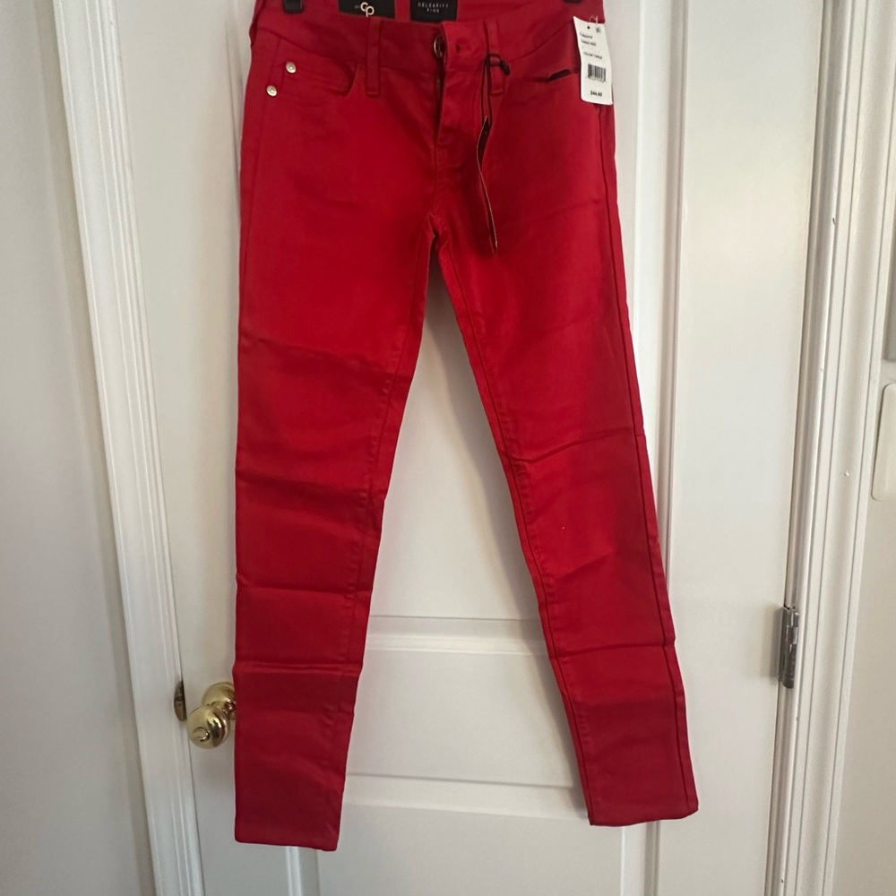 Celebrity Pink Red Skinny Jeans